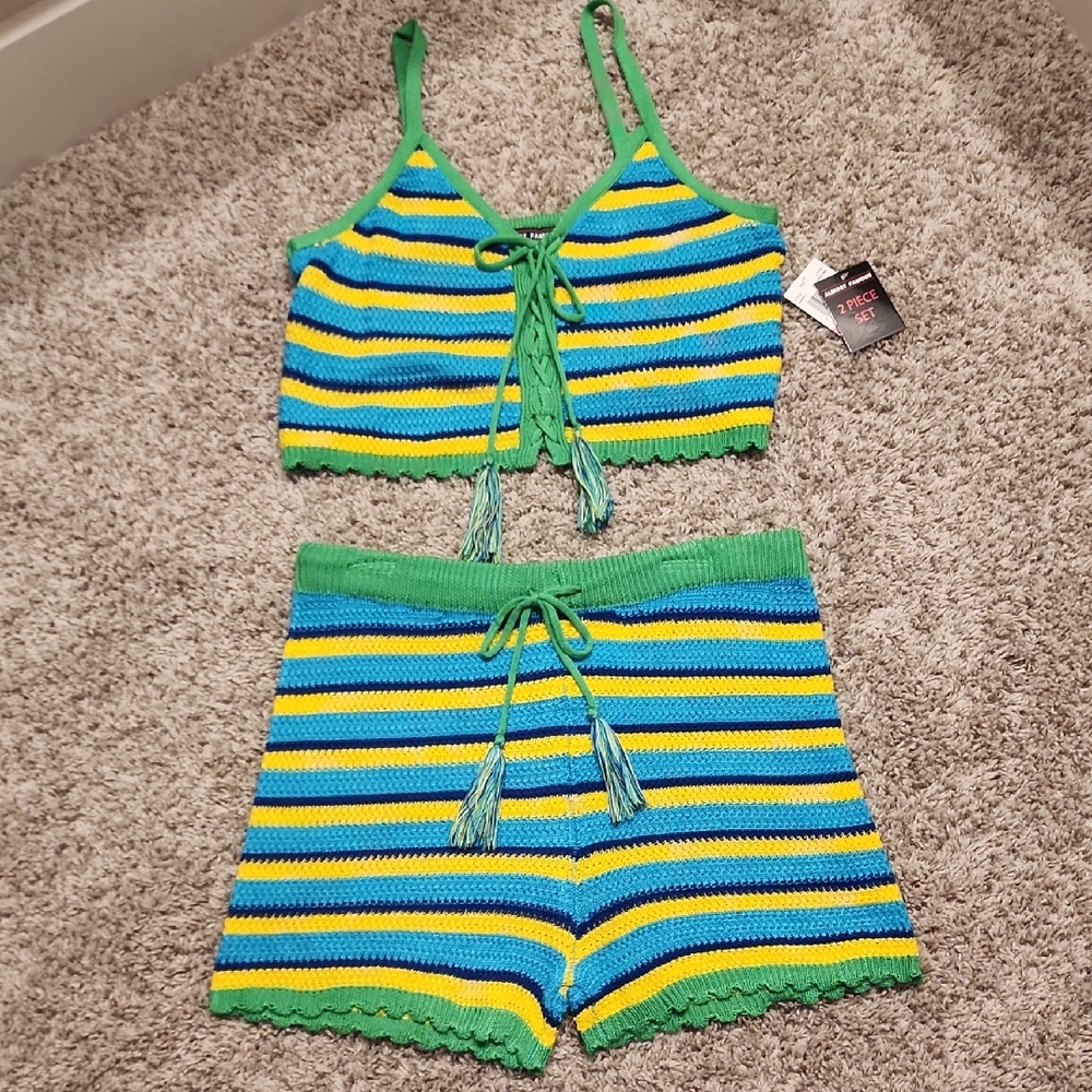 Almost Famous Vibrant Crochet Set